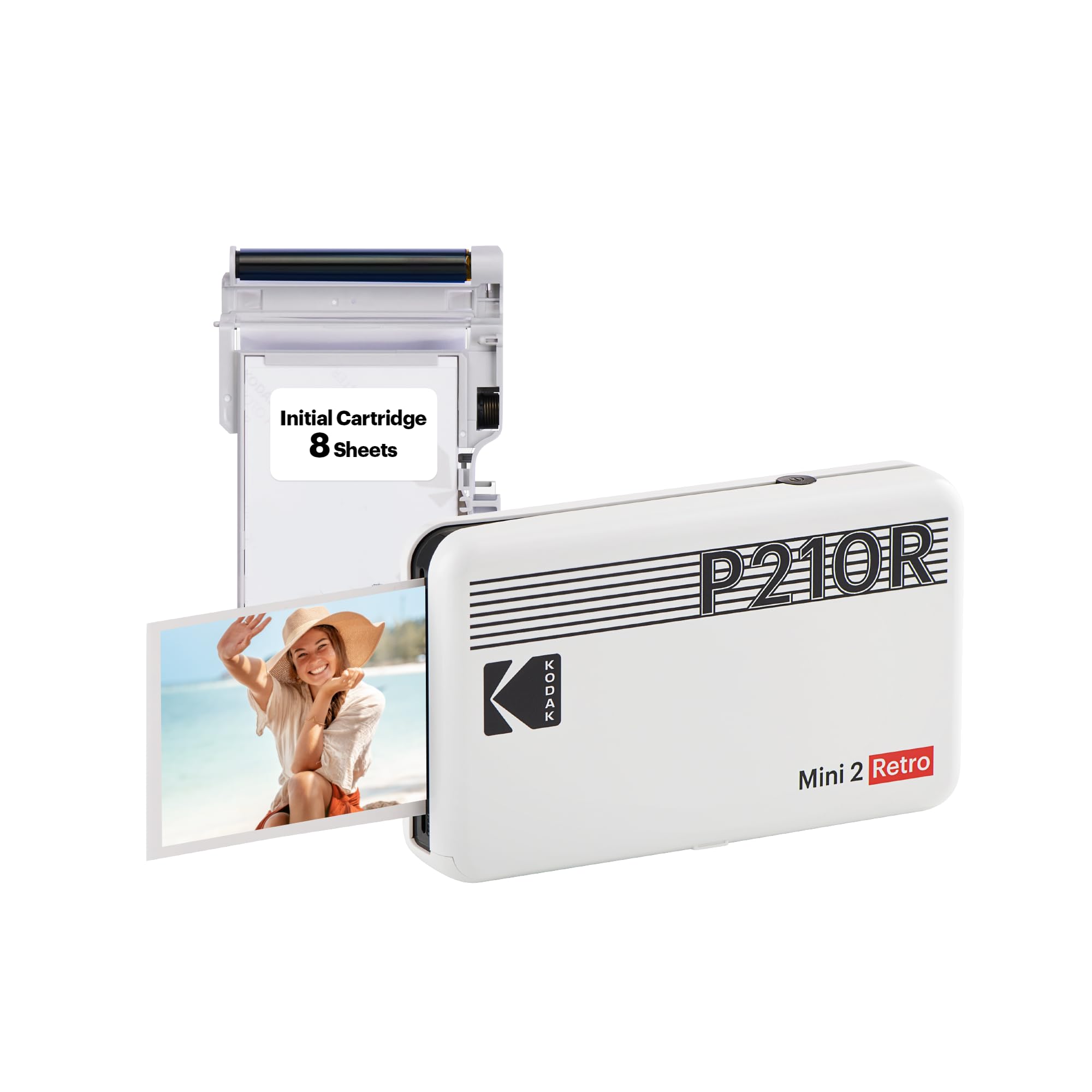 Foto 1 | Impresora Fotográfica Portátil Kodak Mini 2 Retro 4pass +8 Hojas - Venta Internacional.