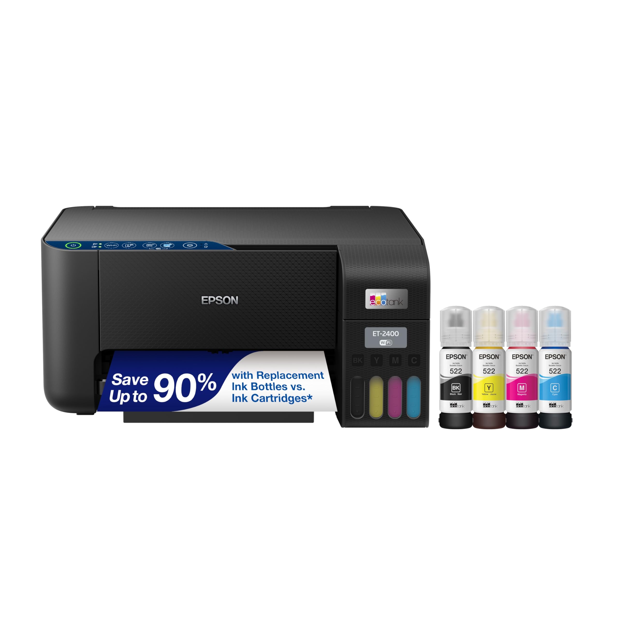 Foto 2 pulgar | Impresora Epson Ecotank Et-2400 Inalámbrica En Color Todo En Uno - Venta Internacional.
