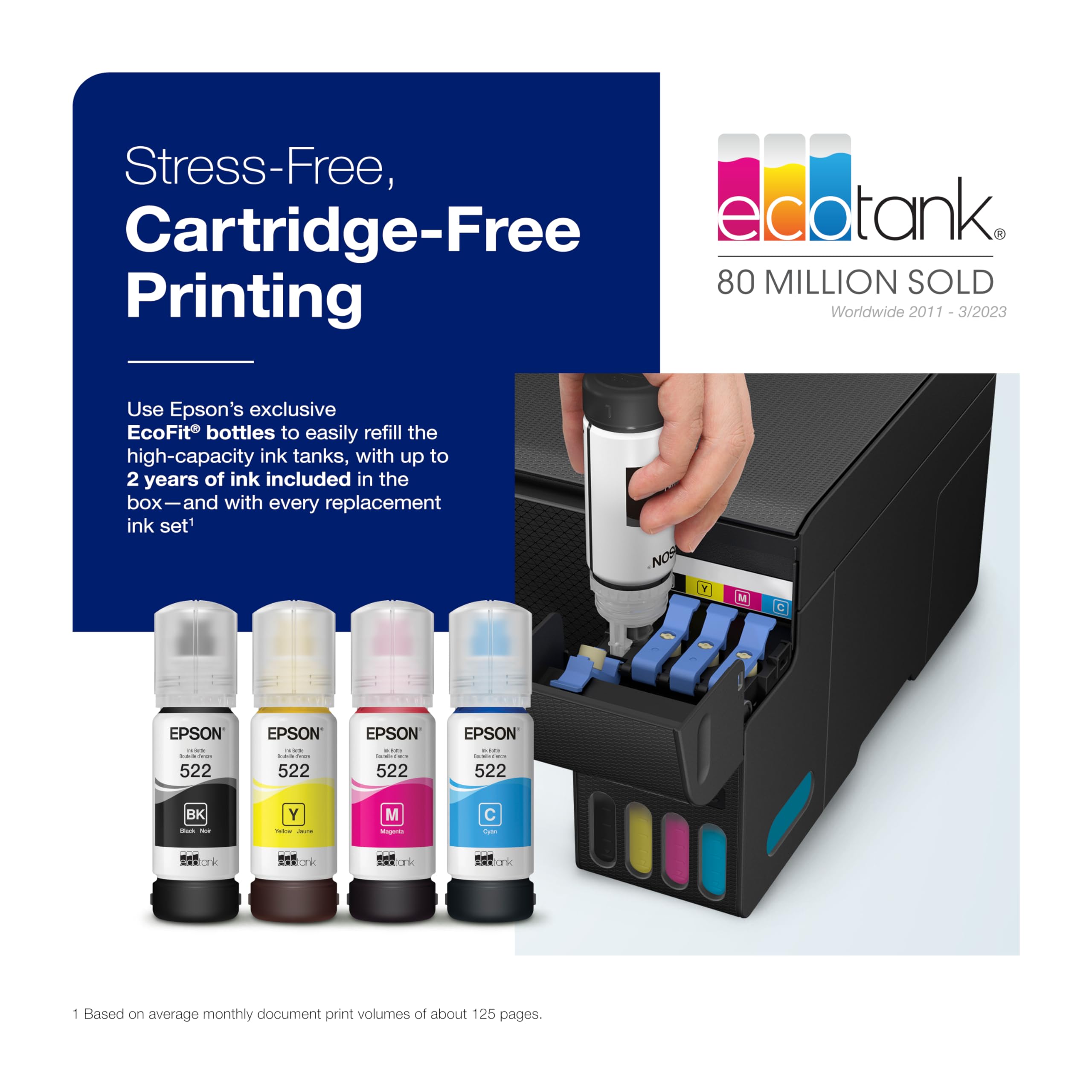 Foto 4 pulgar | Impresora Epson Ecotank Et-2400 Inalámbrica En Color Todo En Uno - Venta Internacional.
