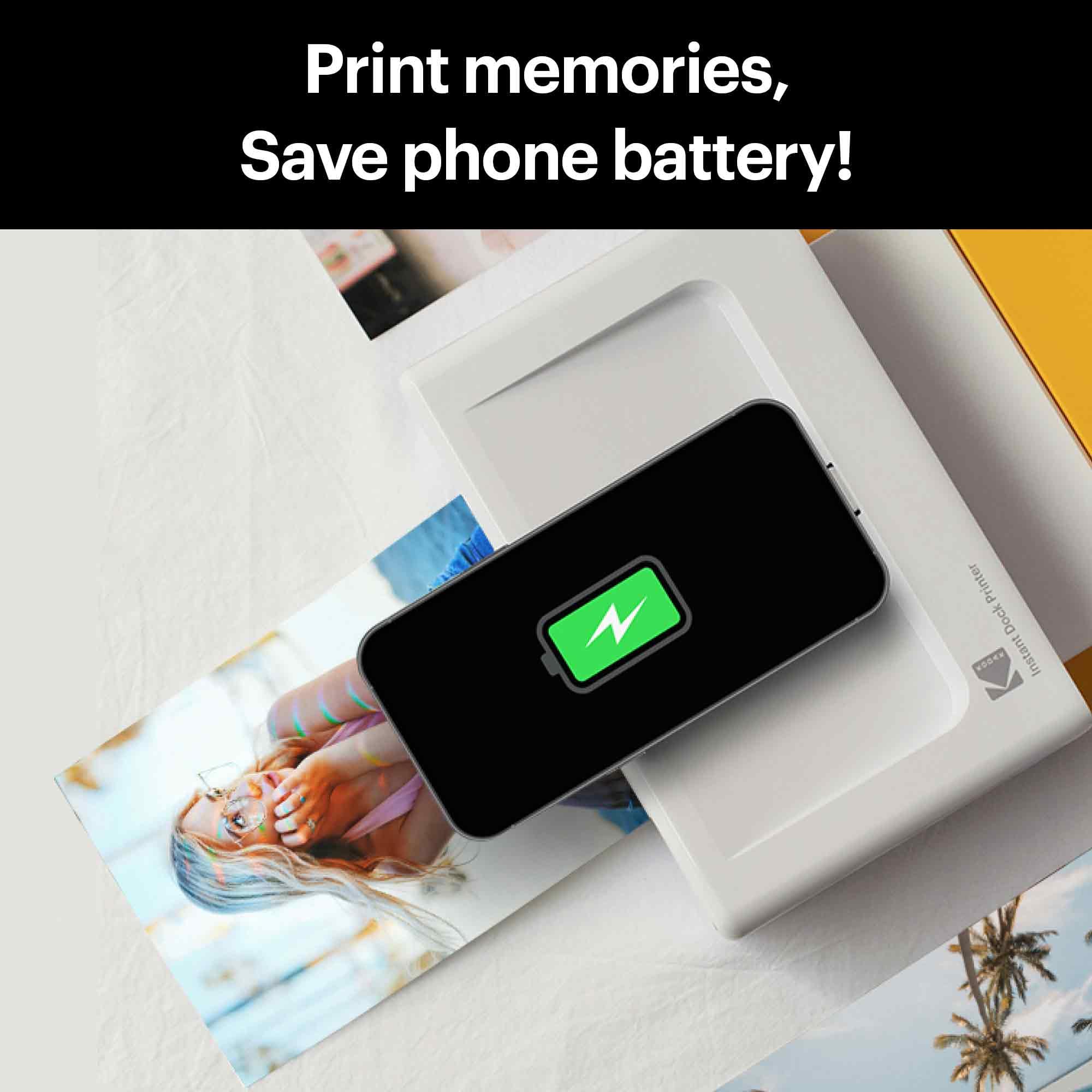 Foto 4 | Impresora Fotográfica Kodak Dock Plus 4pass Con Paquete De 90 Hojas - Venta Internacional.