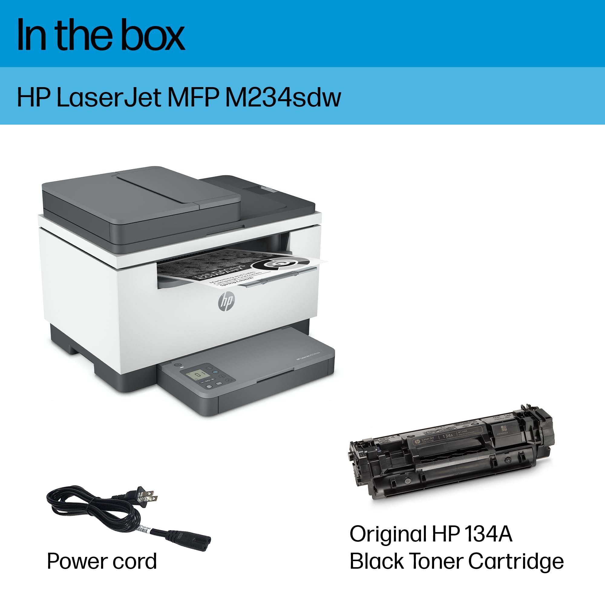 Foto 6 pulgar | Impresora Hp Laserjet Mfp M234sdw Inalámbrica: Impresión, Escaneo Y Copia - Venta Internacional.
