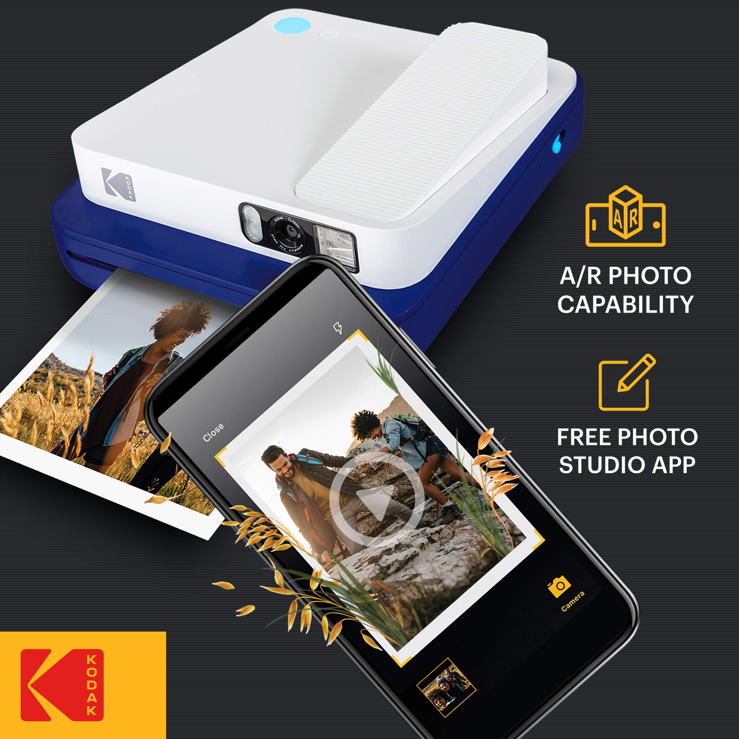 Foto 2 | Cámara Digital Instantánea Kodak Smile Classic Bluetooth 16mp - Venta Internacional.