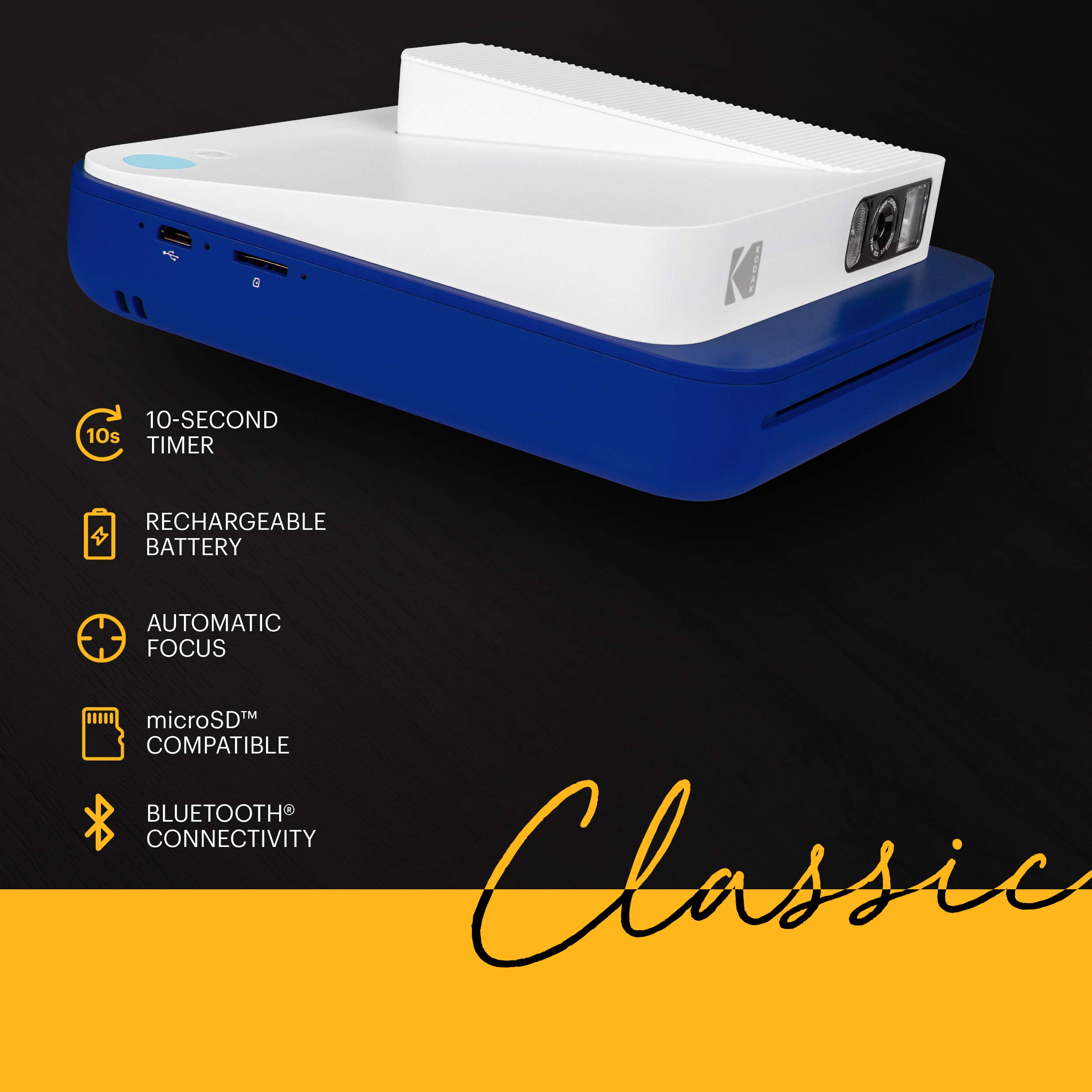 Foto 3 | Cámara Digital Instantánea Kodak Smile Classic Bluetooth 16mp - Venta Internacional.