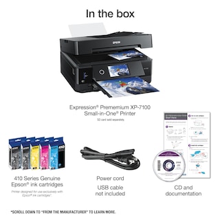 Foto 4 | Impresora Epson Expression Premium Xp-7100 Escáner Adf Inalámbrico - Venta Internacional.