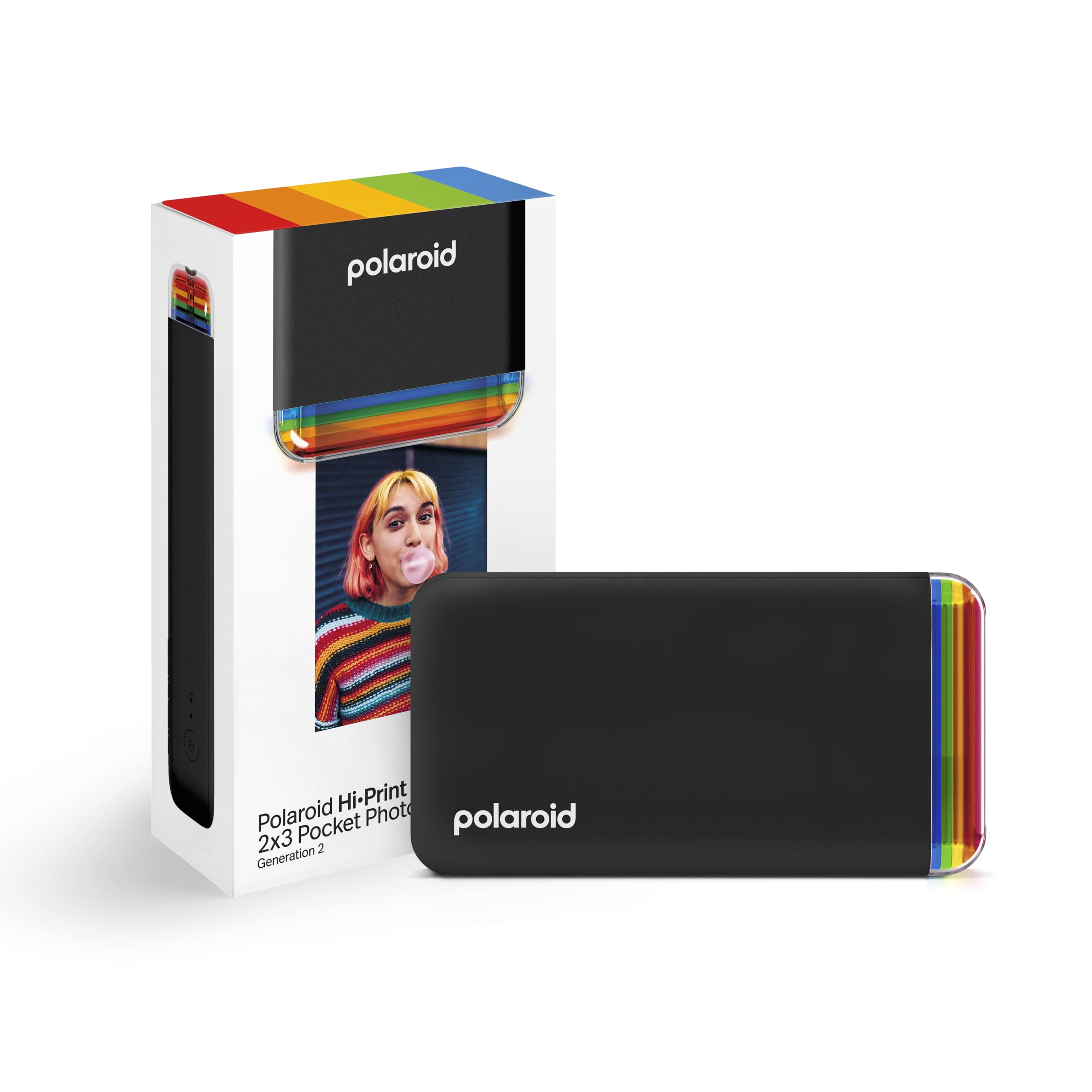 Foto 2 pulgar | Impresora Polaroid Hi-print 2nd Gen Bluetooth 2x3'' Negra - Venta Internacional.
