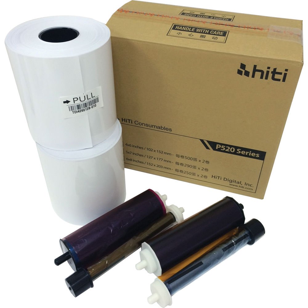 Foto 1 | Impresora Fotográfica Hiti P520 Series Ribbon And Paper Case - Venta Internacional.