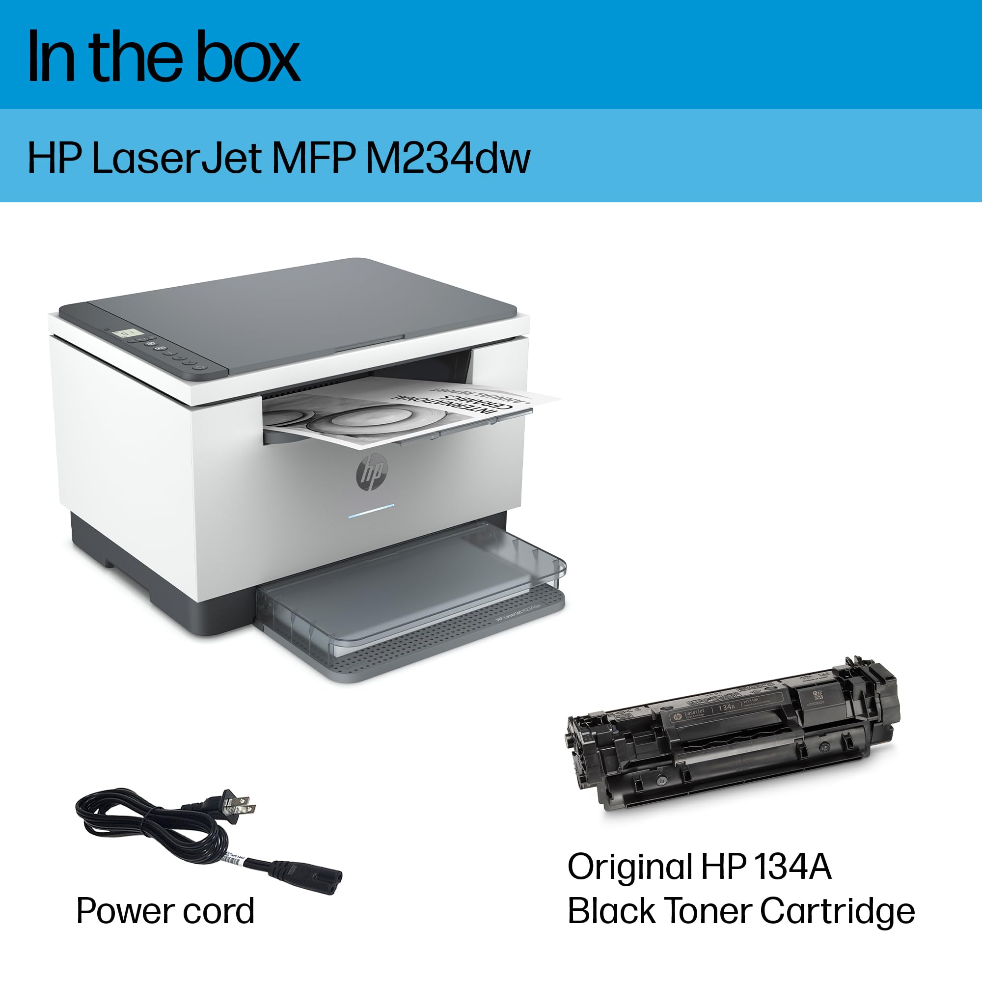 Foto 6 pulgar | Impresora Inalámbrica Hp Laserjet Mfp M234dw Impresora Escaneada Y Copia - Venta Internacional.