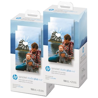 Foto 1 | Cartuchos Y Papel Fotográfico Hp Sprocket Studio Plus - Venta Internacional.