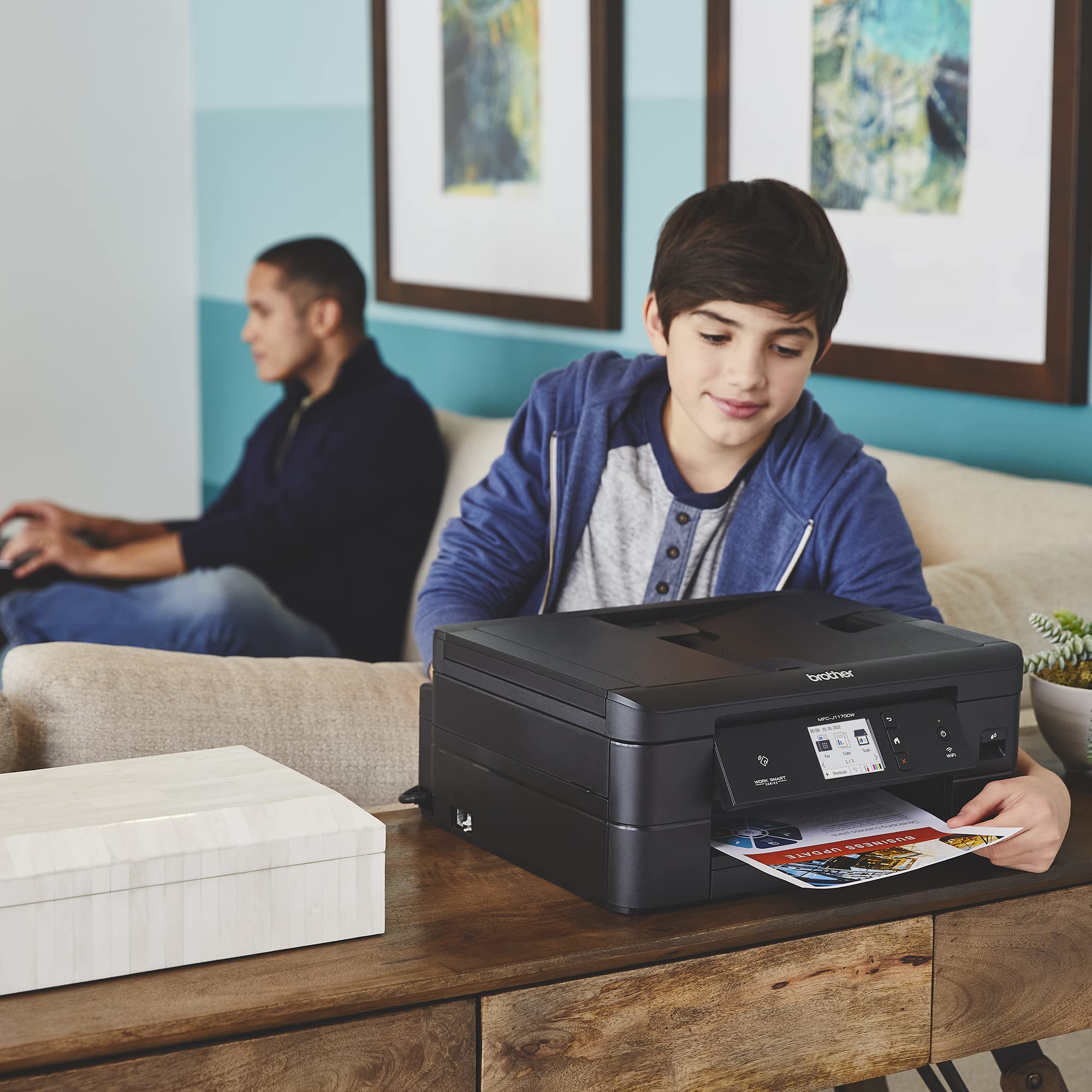 Foto 6 | Impresora Multifunción Inalámbrica Brother Mfc-j1170dw De Inyección De Tinta En Color - Venta Internacional.