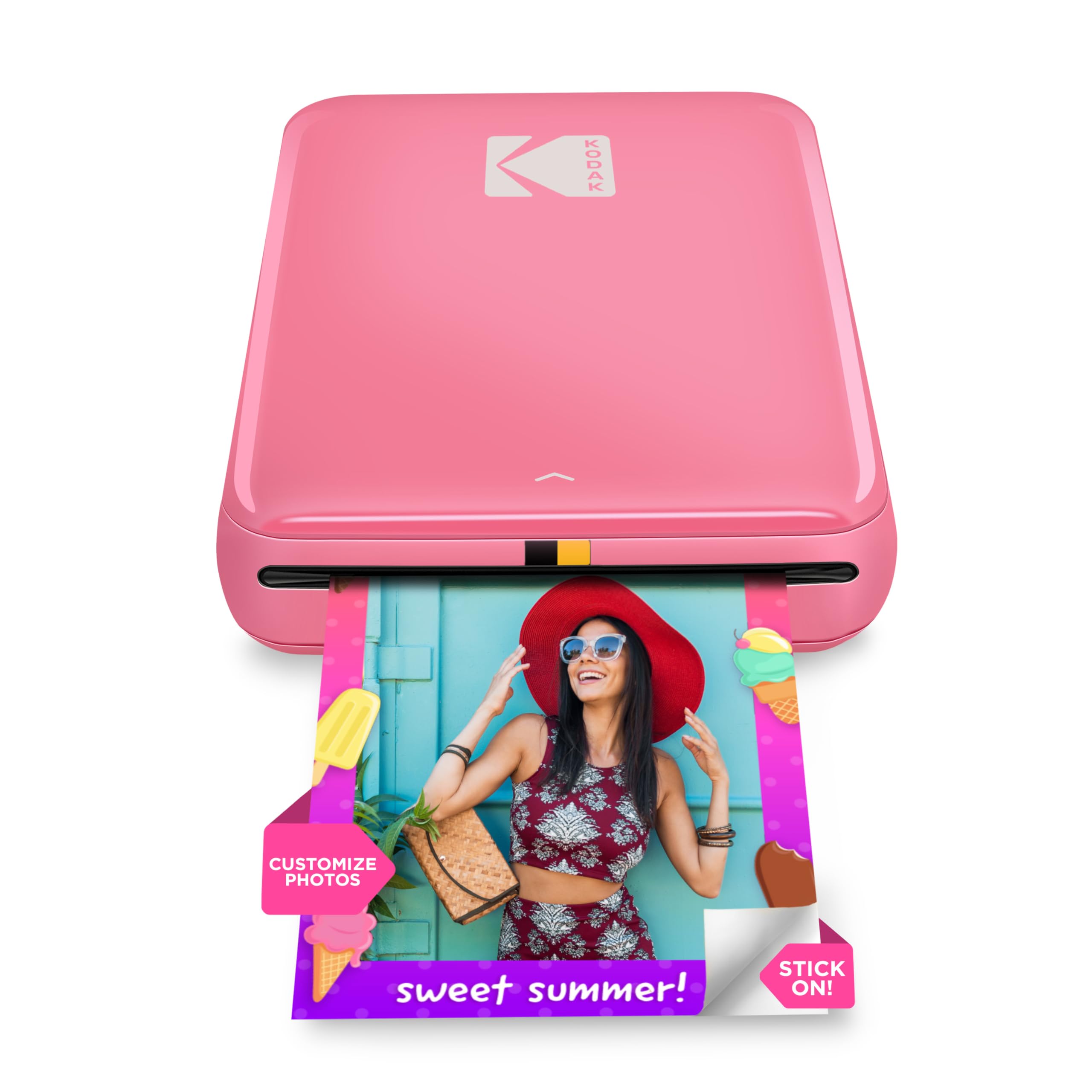 Foto 1 | Impresora Fotográfica Kodak Step Instant Smartphone Portable Rosa - Venta Internacional.