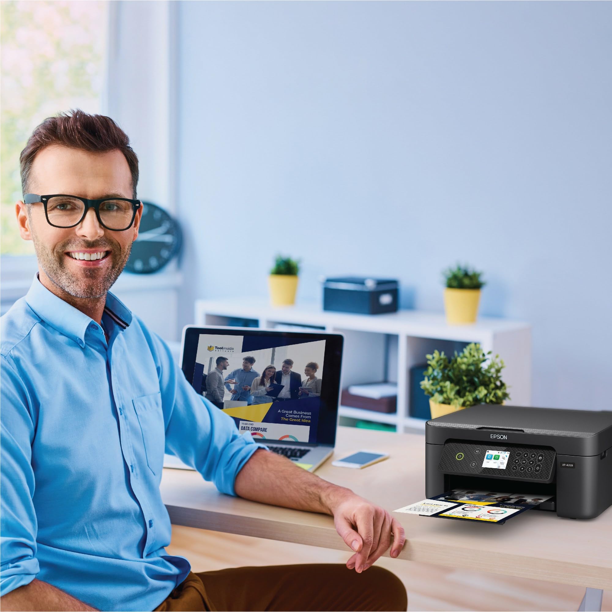 Foto 6 | Impresora Epson Expression Home Xp-4200 Inalámbrica En Color Aio - Venta Internacional.