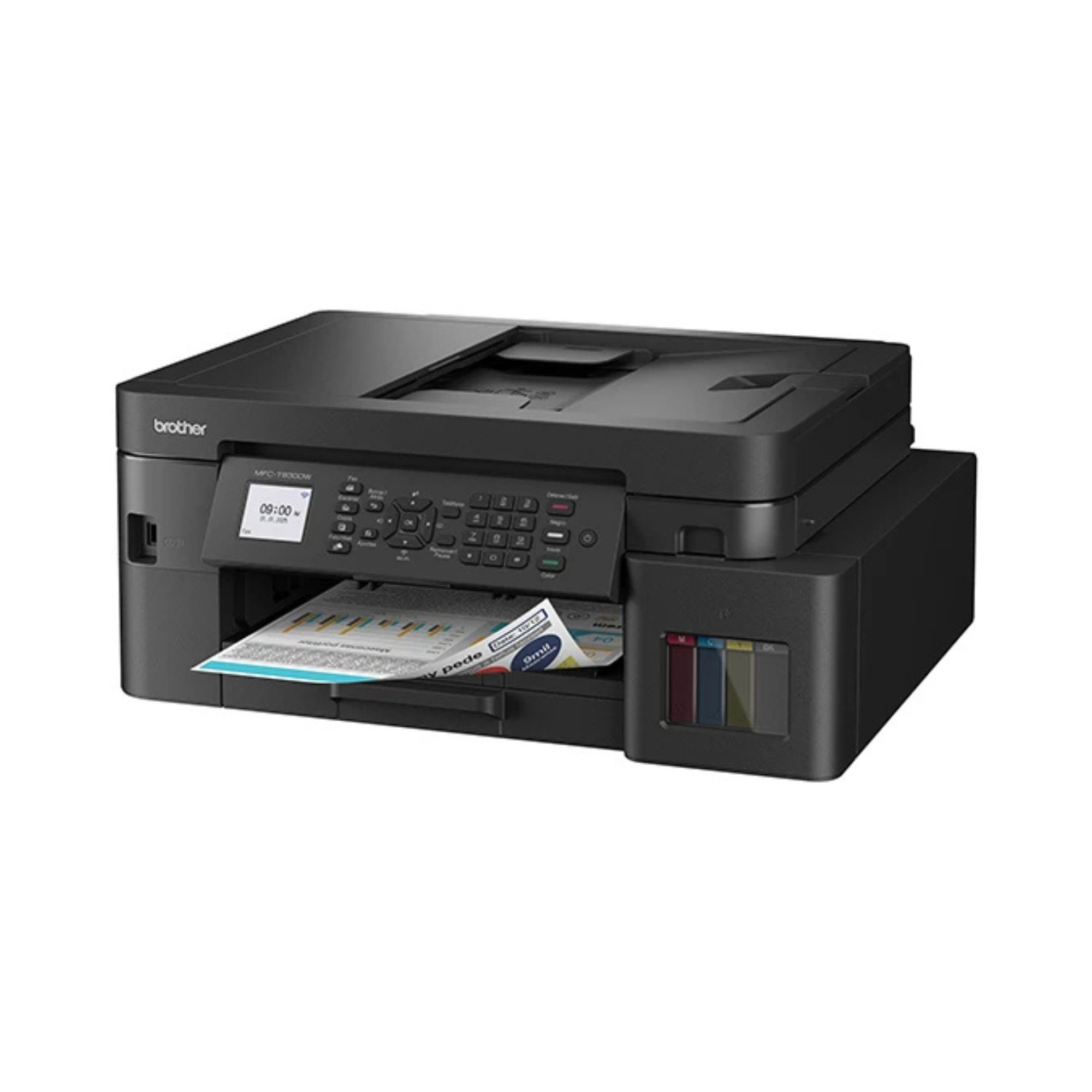 Foto 3 | Impresora Multifuncional Brother Inkbenefit Tank Mfc-t930dw, Sistema De Tinta Continua, Usb, Ethernet, Wi-fi, D