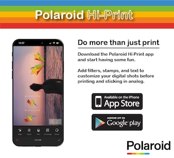 Foto 2 | Impresora Fotográfica De Bolsillo Polaroid Hi-print De Segunda Generación, Negra - Venta Internacional.