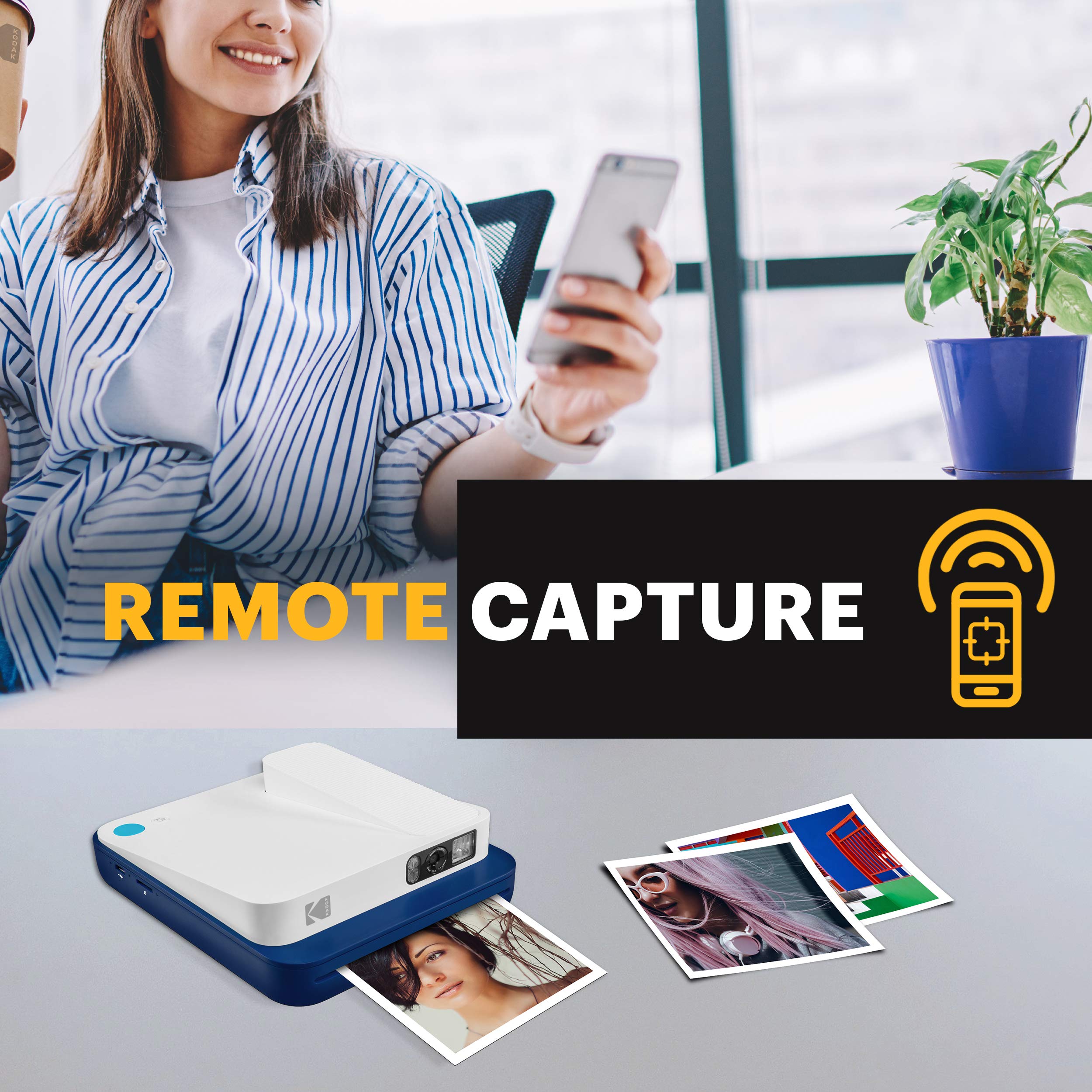 Foto 6 | Cámara Digital Instantánea Kodak Smile Classic Bluetooth 16mp - Venta Internacional.