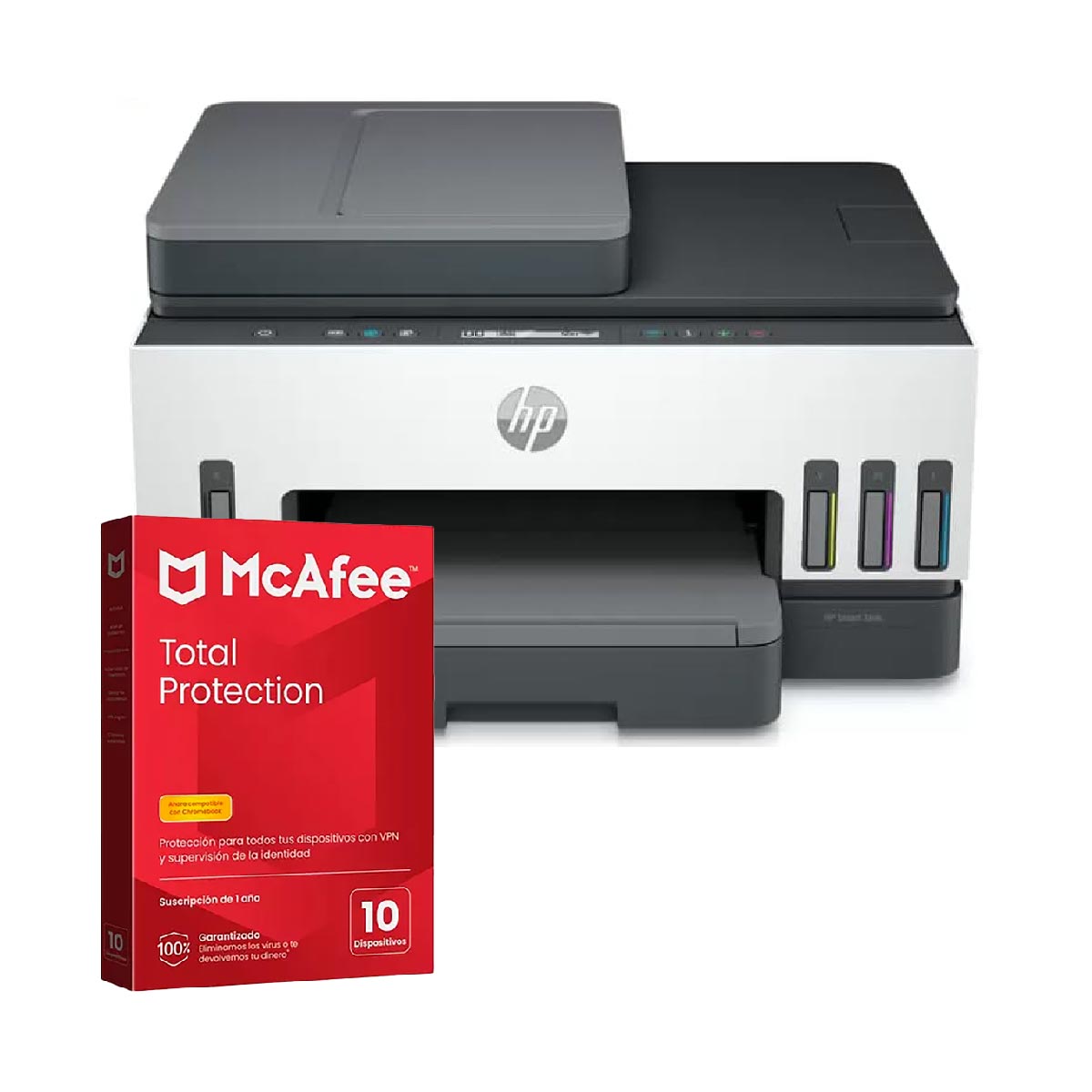 Foto 2 pulgar | Multifuncional Hp Smart Tank 750 + Antivirus Mcafee