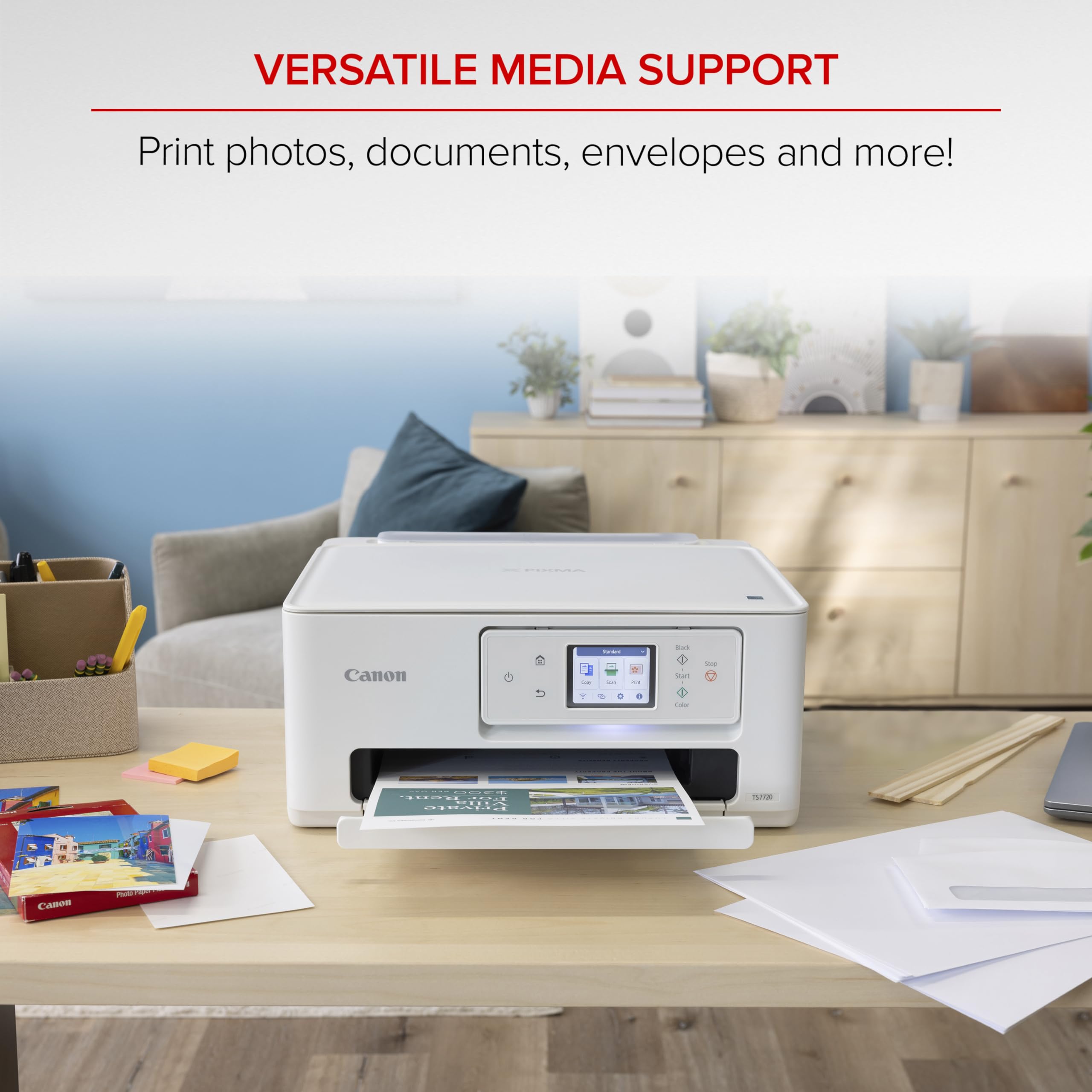 Foto 4 | Impresora Multifunción Doméstica Inalámbrica Canon Pixma Ts7720 - Venta Internacional.