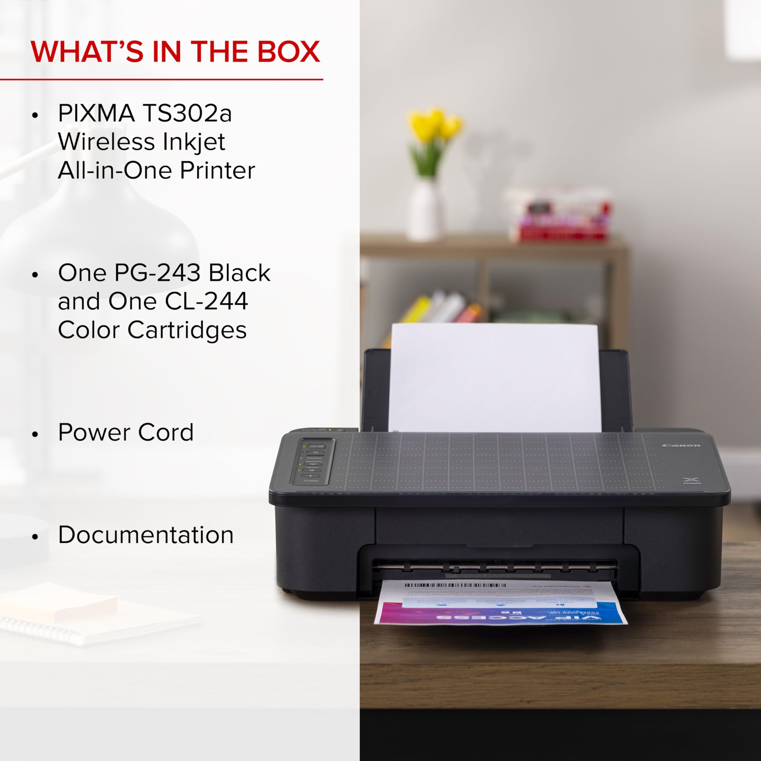 Foto 6 pulgar | Impresora Canon Pixma Ts302a Inalámbrica De Inyección De Tinta Doméstica Con Wifi - Venta Internacional.