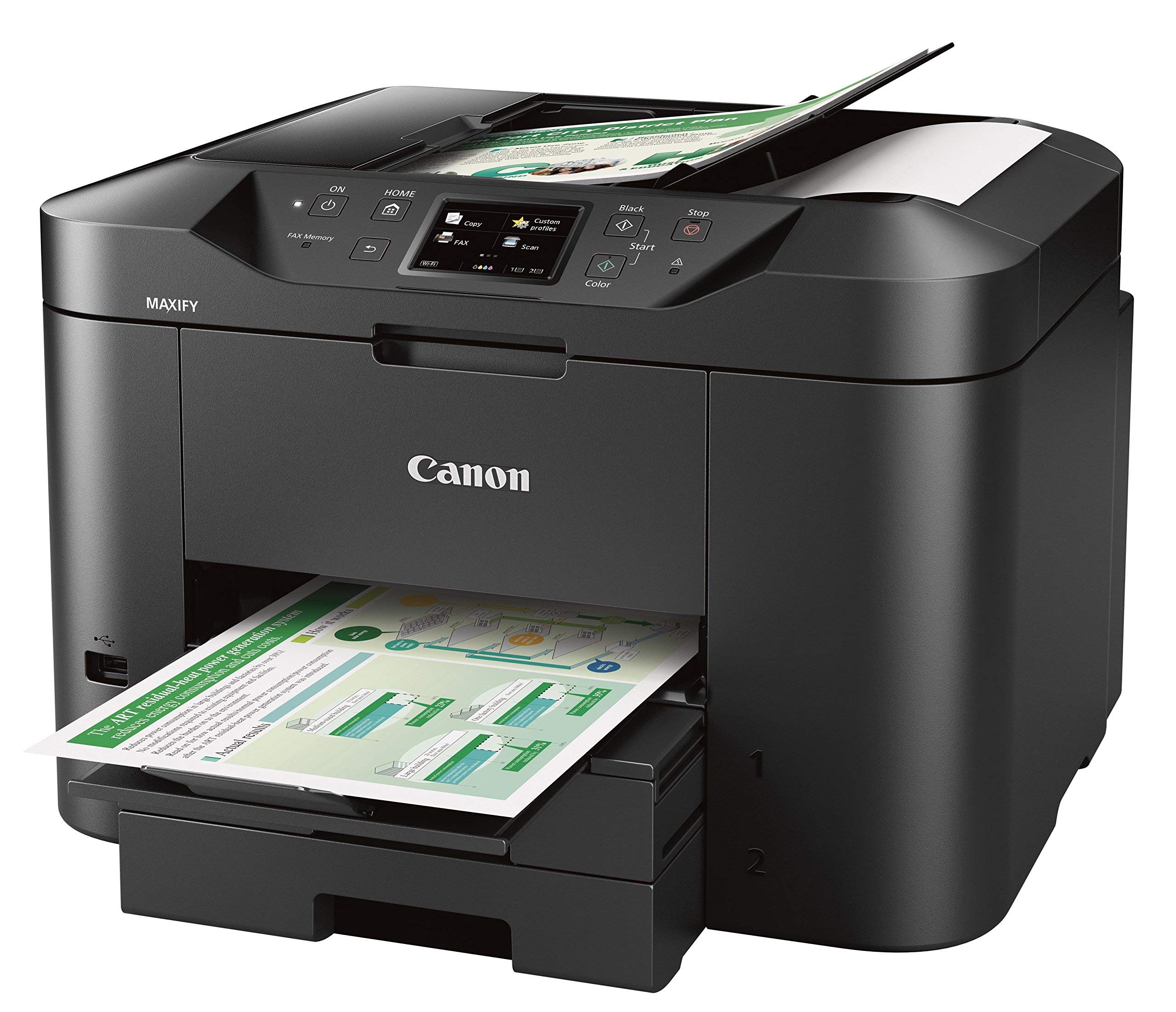 Foto 2 | Impresora Canon Maxify Mb2720 Inalámbrica A Color Con Escáner  Fotocopiadora Y Fax - Venta Internacional.