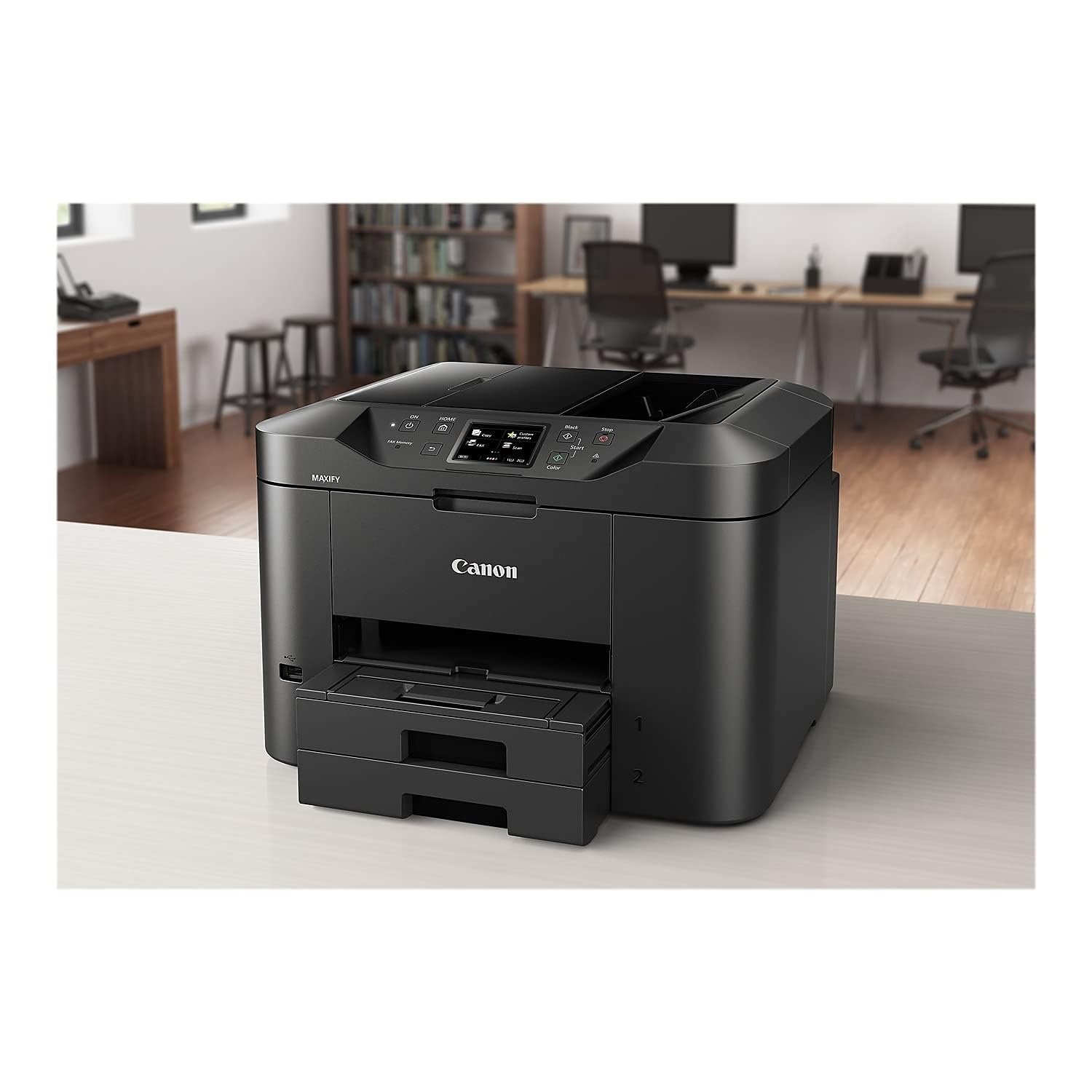 Foto 8 pulgar | Impresora Canon Maxify Mb2720 Inalámbrica A Color Con Escáner  Fotocopiadora Y Fax - Venta Internacional.