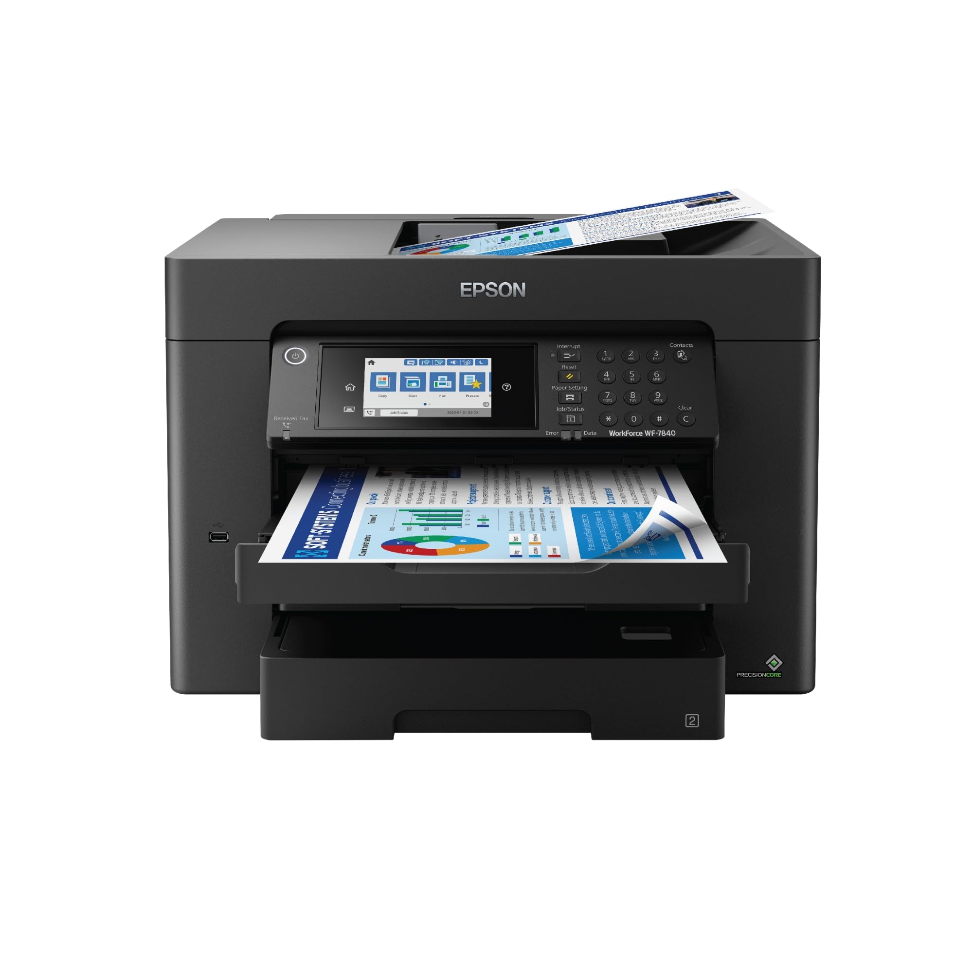 Foto 2 pulgar | Impresora Epson Workforce Pro Wf-7840 Inalámbrica Multifunción - Venta Internacional.