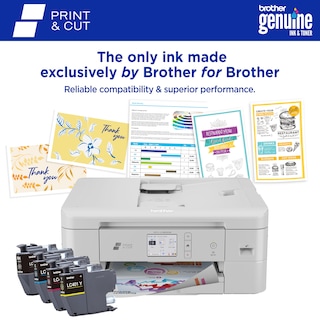 Foto 4 | Impresora De Inyección De Tinta A Color Inalámbrica Brother Mfc-j1800dw Con Cortador - Venta Internacional.