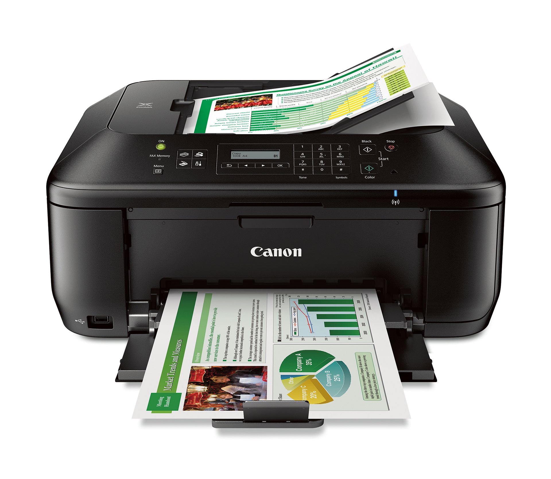 Foto 2 pulgar | Impresora De Inyección De Tinta Multifunción A Color Inalámbrica Canon Pixma Mx532 - Venta Internacional.