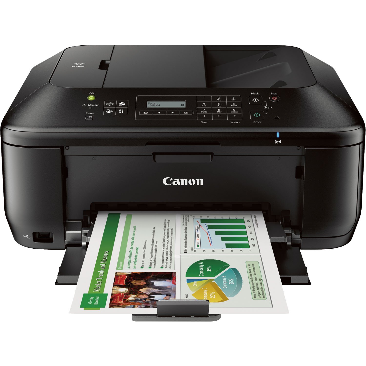 Foto 3 pulgar | Impresora De Inyección De Tinta Multifunción A Color Inalámbrica Canon Pixma Mx532 - Venta Internacional.