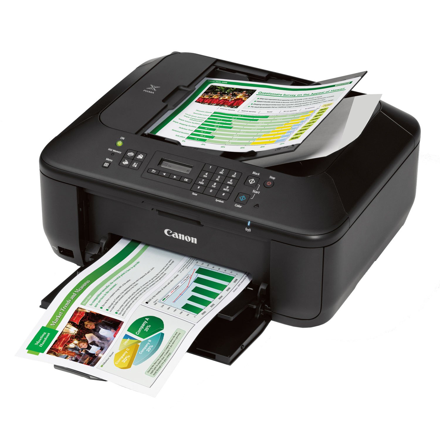 Foto 7 pulgar | Impresora De Inyección De Tinta Multifunción A Color Inalámbrica Canon Pixma Mx532 - Venta Internacional.