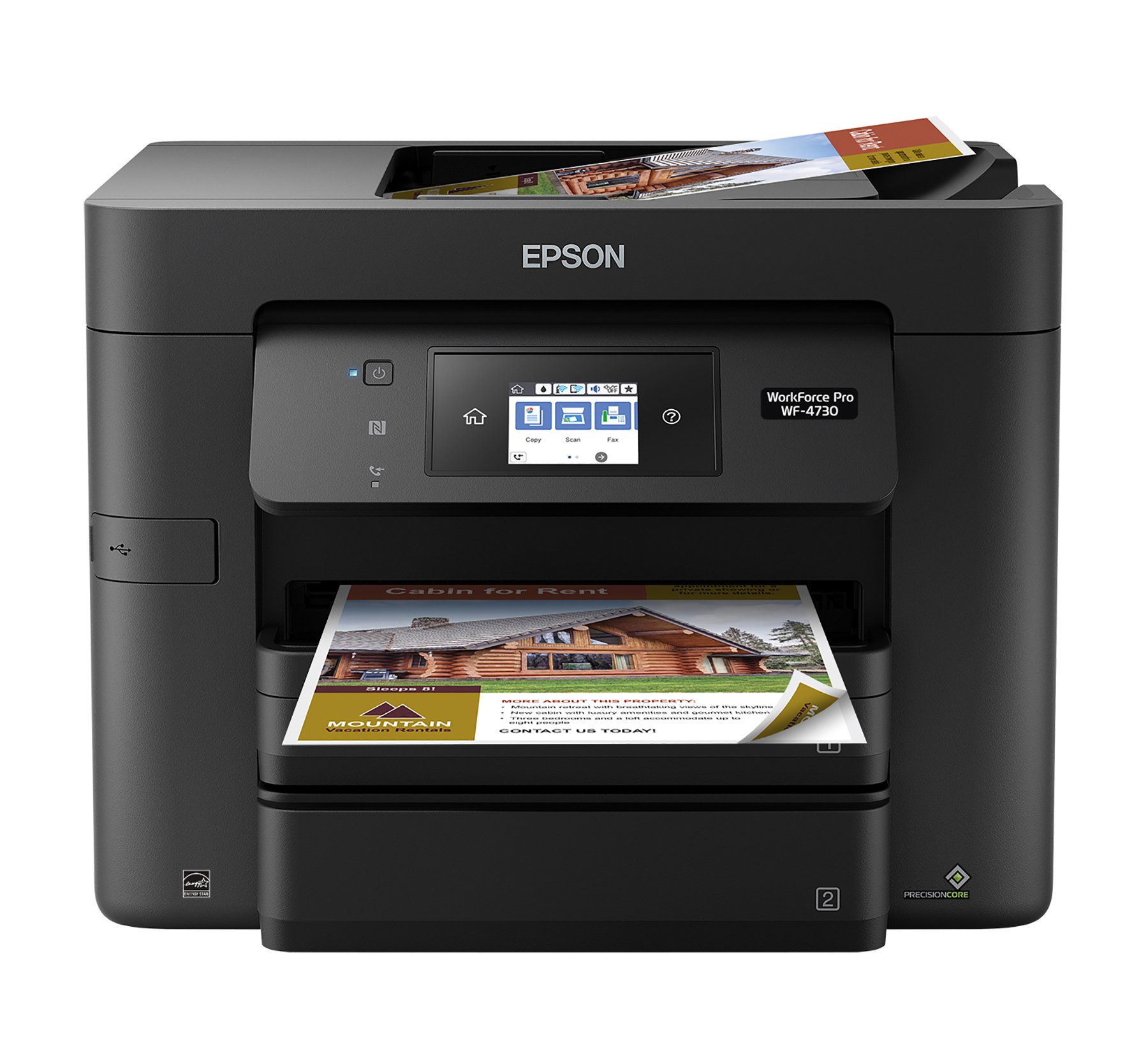 Foto 2 pulgar | Impresora Epson Workforce Pro WF-4730 Inalámbrica  - Venta Internacional