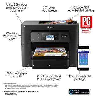 Foto 5 | Impresora Epson Workforce Pro WF-4730 Inalámbrica - Venta Internacional