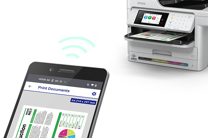 Foto 5 pulgar | Multifuncional Epson Workforce Pro Wf-c5891 A Color Usb Wifi Eth 34ppm Com/win C11ck27301