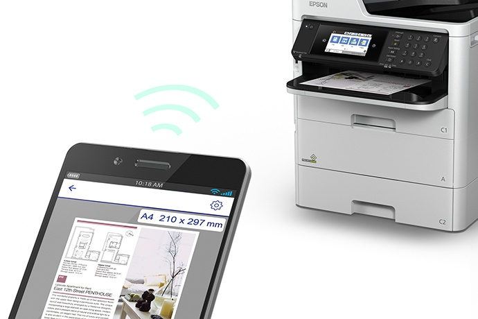 Foto 5 pulgar | Multifuncional Epson Workforce Pro Wf-c579r Color 24ppm Wifi Usb Eth Com/ Win Incluye Bandeja Para Papel 500 Hojas
