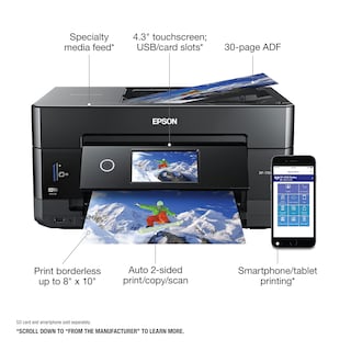 Foto 4 | Reacondicionado Impresora Epson Expression Premium Xp-7100 Inalámbrica A Color - Venta Internacional.