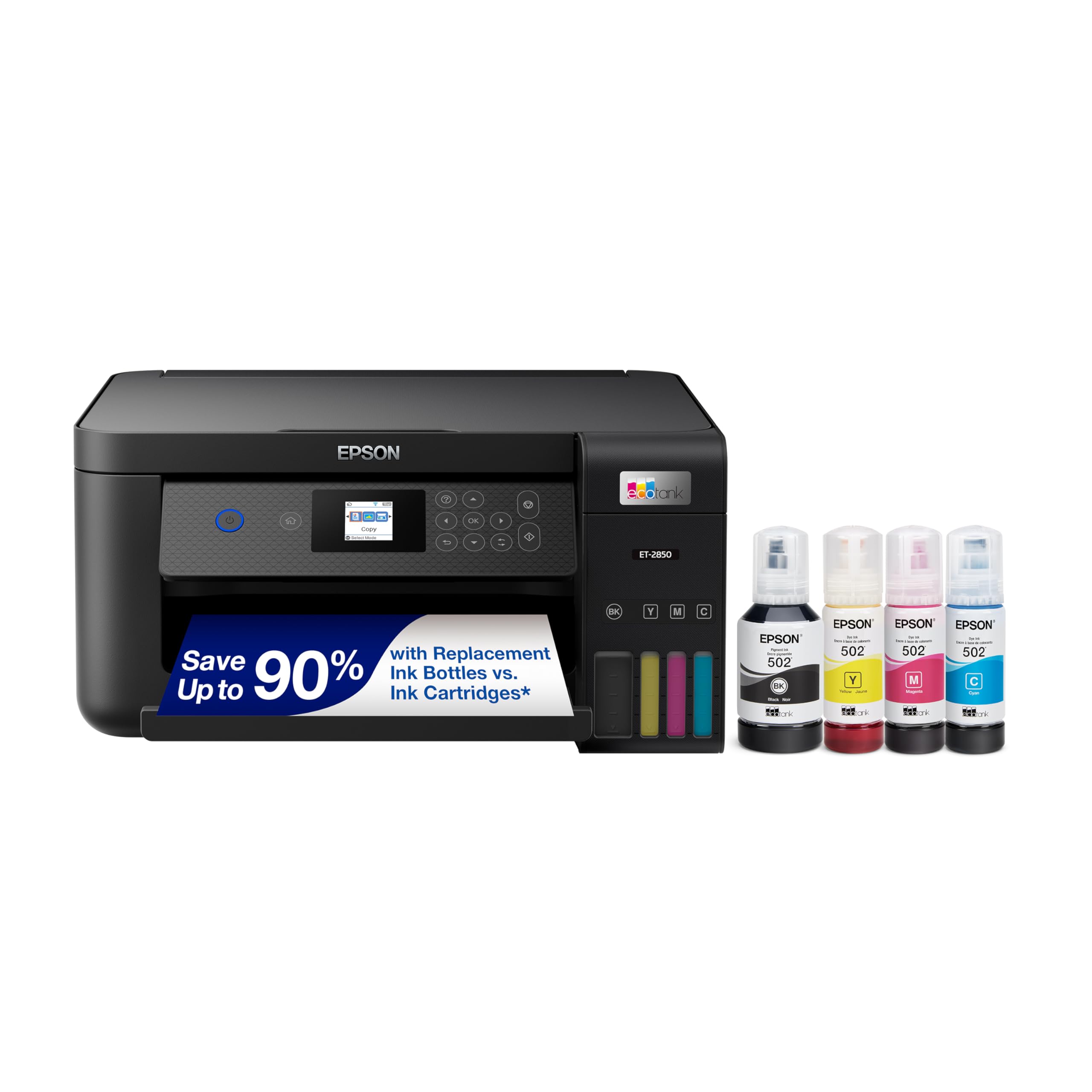 Foto 2 pulgar | Impresora Epson Ecotank Et-2850 Inalámbrica En Color Todo En Uno - Venta Internacional.