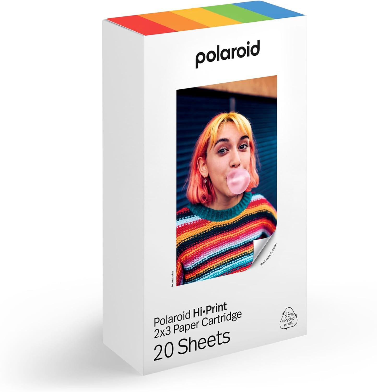Foto 2 | Cartucho De Papel Fotográfico Polaroid Hi Print 2x3 40 Fotos  Paquete De 2 - Venta Internacional.