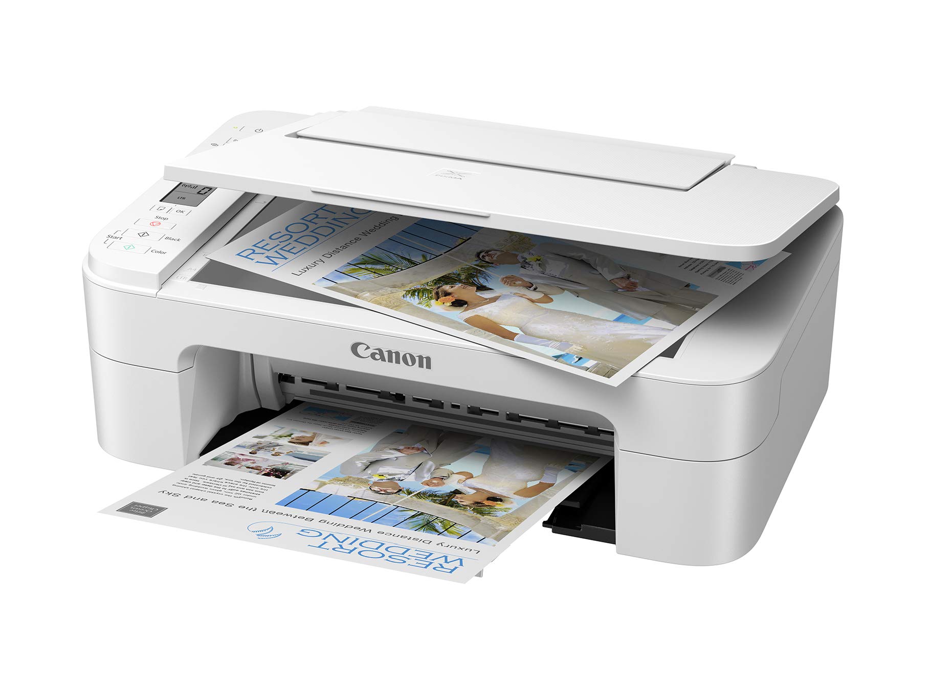 Foto 2 | Impresora Canon Pixma Ts3322 Inalámbrica Todo En Uno - Blanca - Venta Internacional.