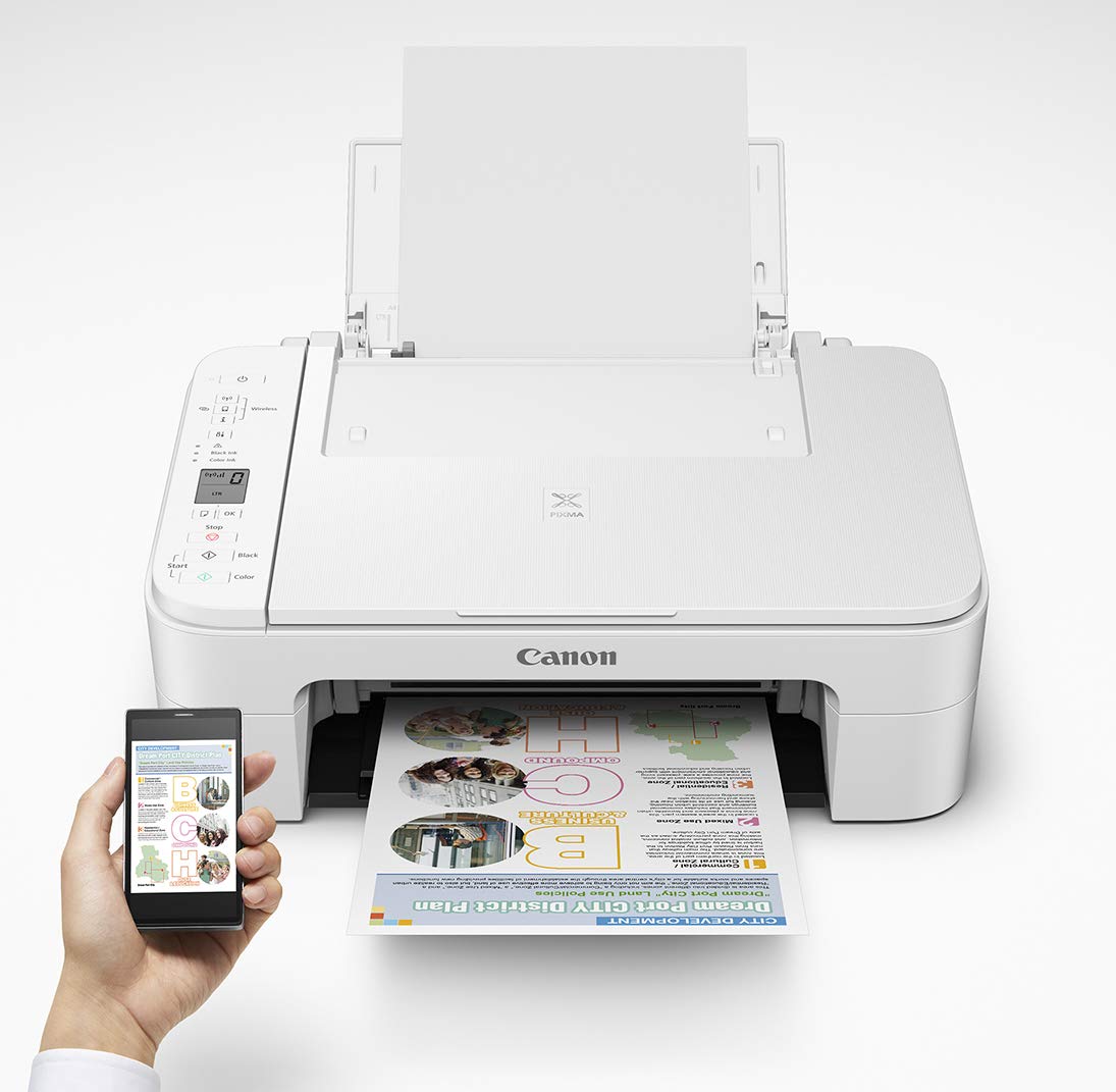 Foto 3 | Impresora Canon Pixma Ts3322 Inalámbrica Todo En Uno - Blanca - Venta Internacional.
