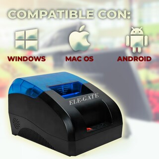 Foto 2 | Impresora Térmica Mini Usb 58mm – Impresora Bluetooth De Alta Velocidad