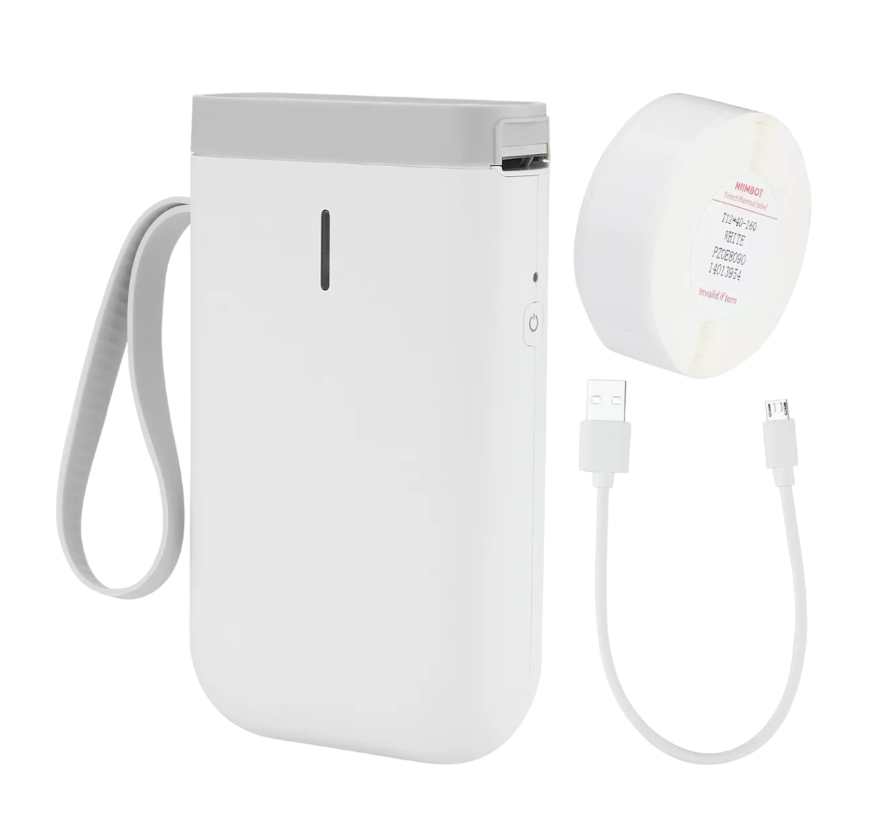 Foto 1 | Mini Impresora de Etiquetas Bluetooth Inalámbrica BELUG color Blanco