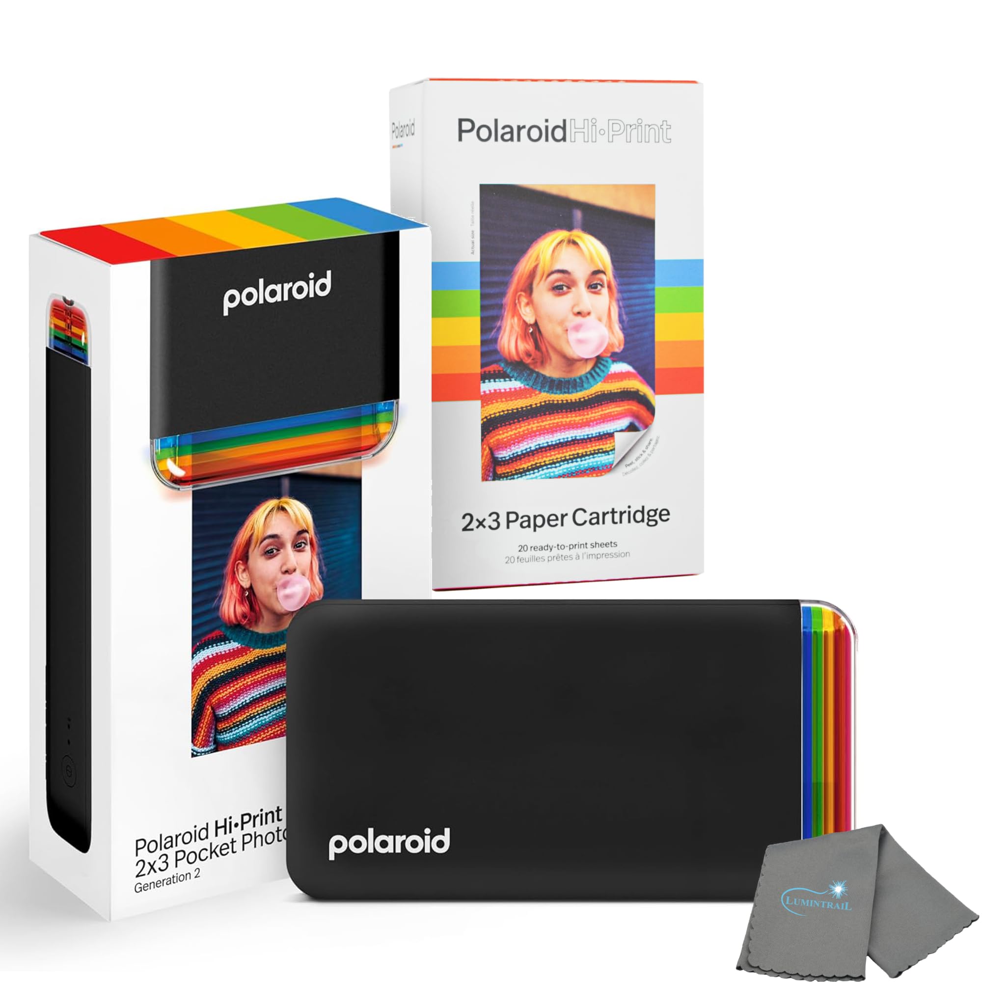 Foto 2 pulgar | Impresora Fotográfica De Bolsillo Bluetooth Polaroid Hi Print 2x3 - Venta Internacional.