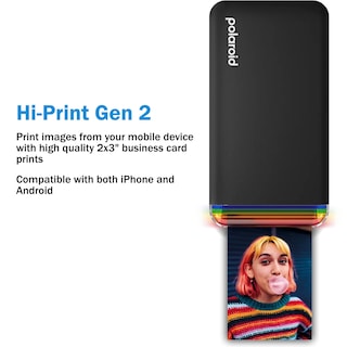 Foto 2 | Impresora Fotográfica De Bolsillo Bluetooth Polaroid Hi Print 2x3 - Venta Internacional.