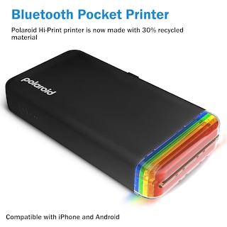 Foto 3 | Impresora Fotográfica De Bolsillo Bluetooth Polaroid Hi Print 2x3 - Venta Internacional.
