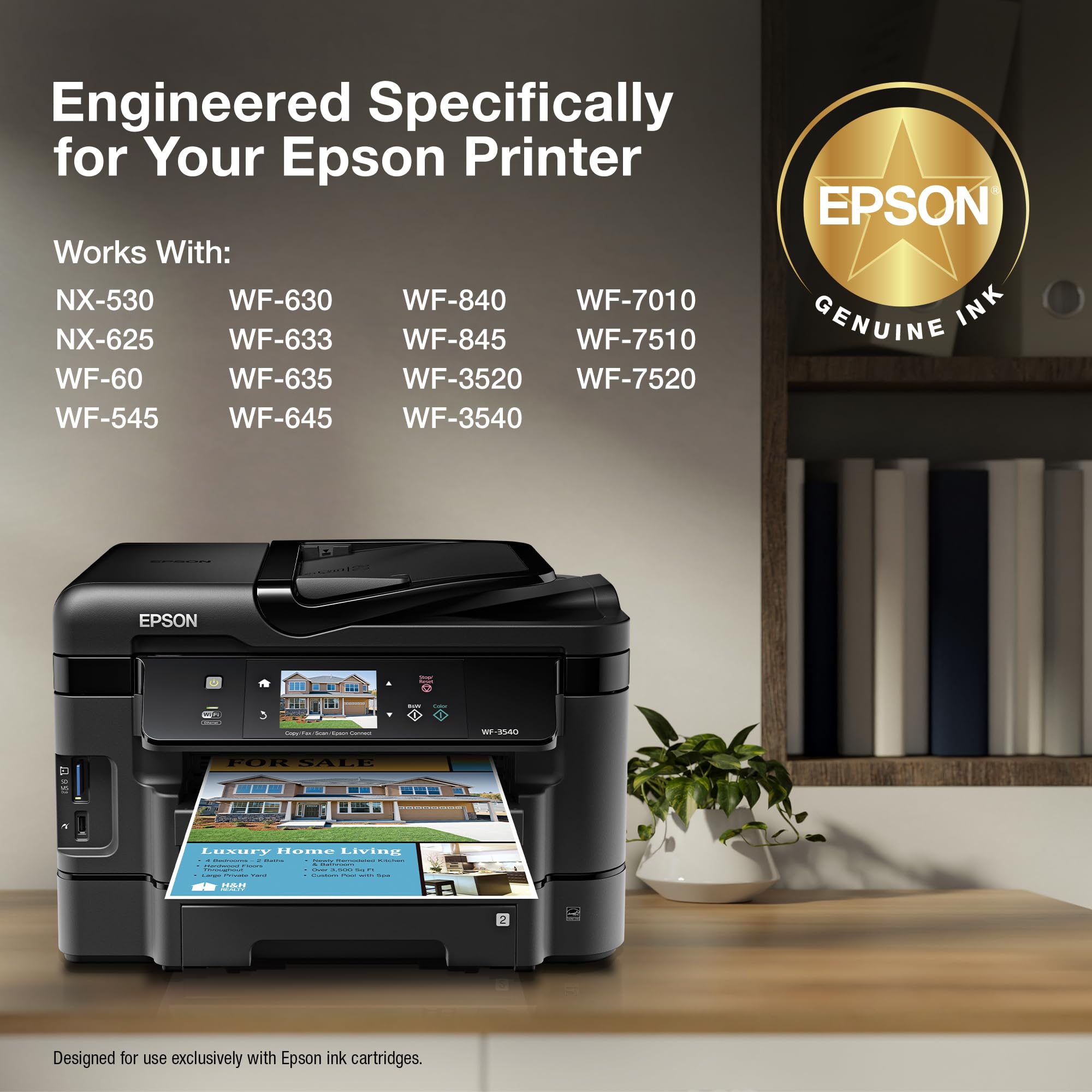 Foto 2 | Cartucho De Tinta Epson 127 Durabrite Ultra Black Para Nx-530 - Venta Internacional.