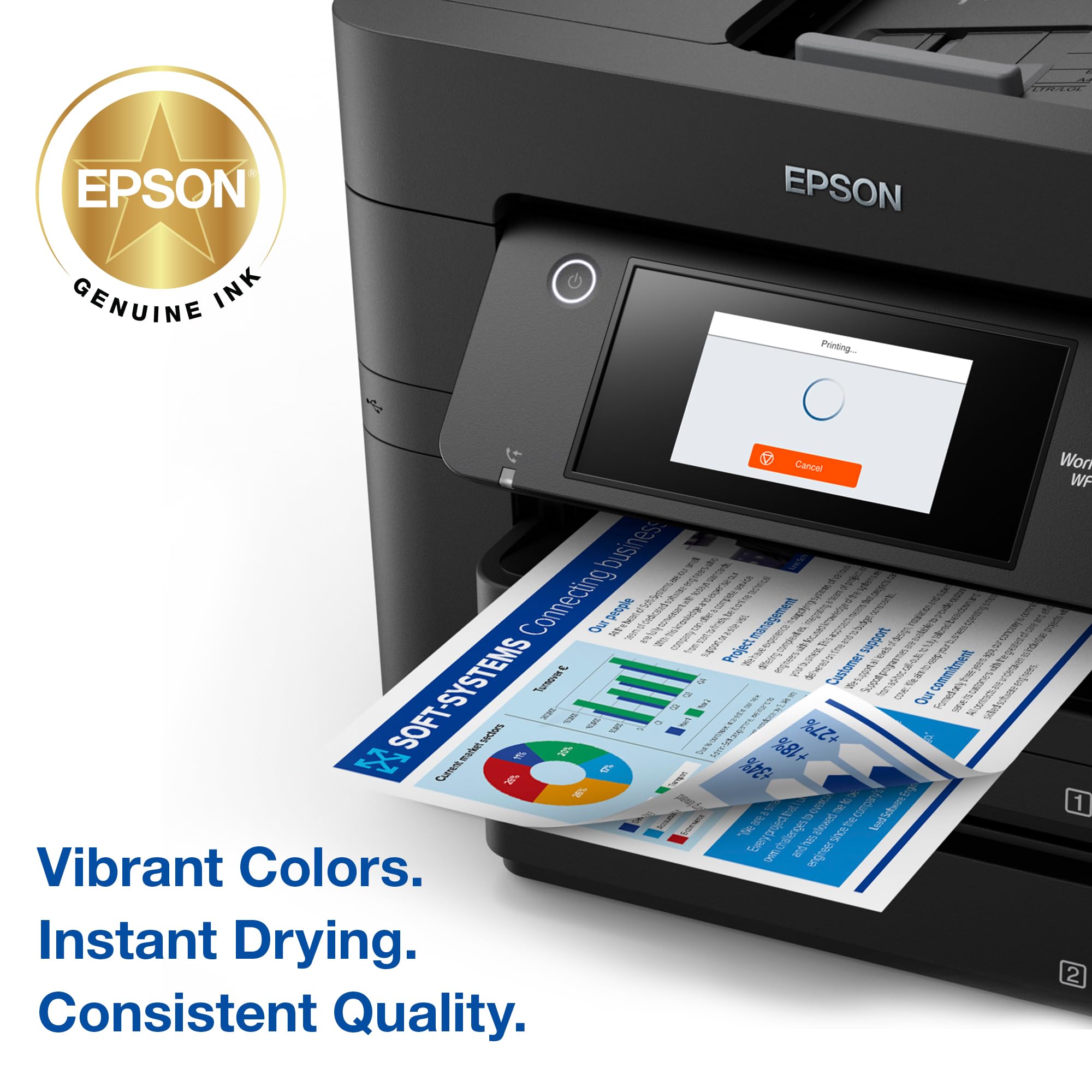 Foto 5 pulgar | Paquete Combinado De Cartuchos De Tinta Epson 822 Durabrite Ultra T822xl-bcs - Venta Internacional.