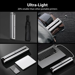 Foto 3 | Impresora Portátil Phomemo Ultraligera Q302 Wifi Bluetooth - Venta Internacional
