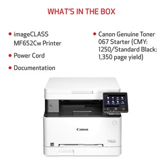Foto 4 | Impresora Canon Color Imageclass Mf652cw Laser 22ppm Blanca - Venta Internacional.