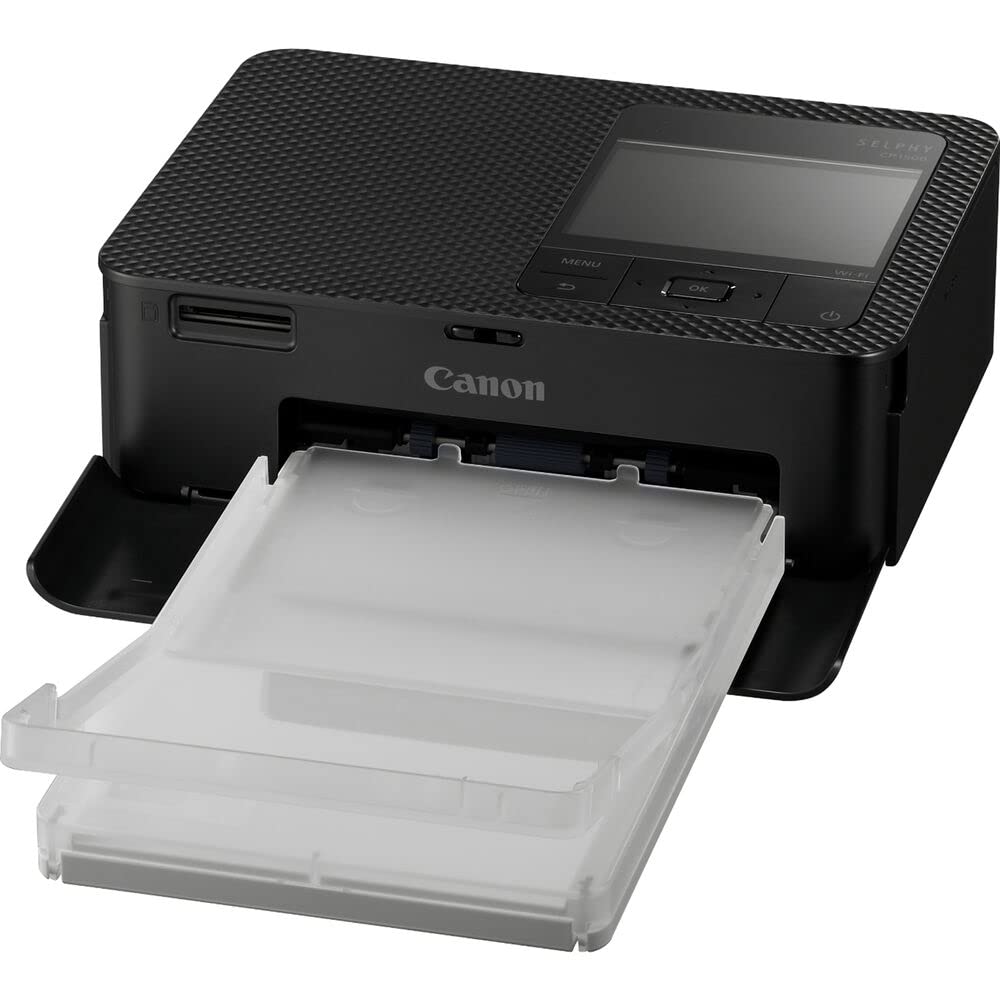 Foto 3 pulgar | Impresora Fotográfica Canon Selphy Cp1500 Negra Con Juego De Tintas - Venta Internacional.