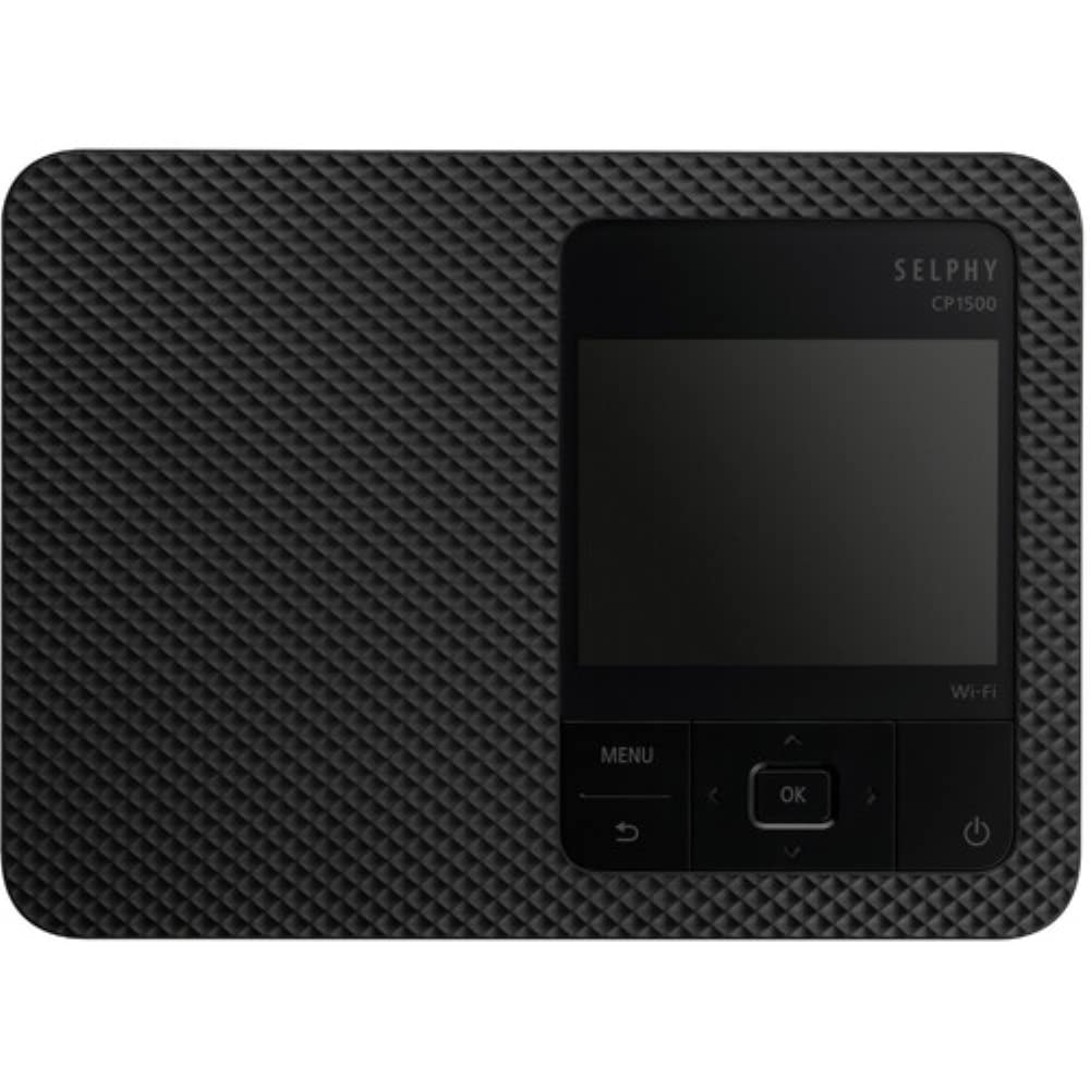 Foto 4 pulgar | Impresora Fotográfica Canon Selphy Cp1500 Negra Con Juego De Tintas - Venta Internacional.