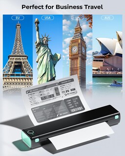 Foto 2 | Impresora Térmica Phomemo M08f Inalámbrica Ios/android - Venta Internacional