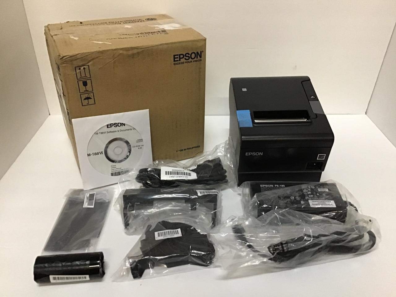 Impresora Térmica De Recibos Epson Tm-t88vi Ethernet/usb/serial - Venta Internacional.